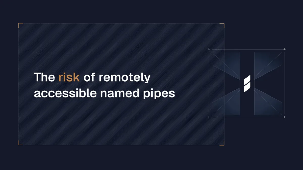 Using Runtime Monitoring to Detect the Hidden Threat of Remotely Accessible Named Pipes