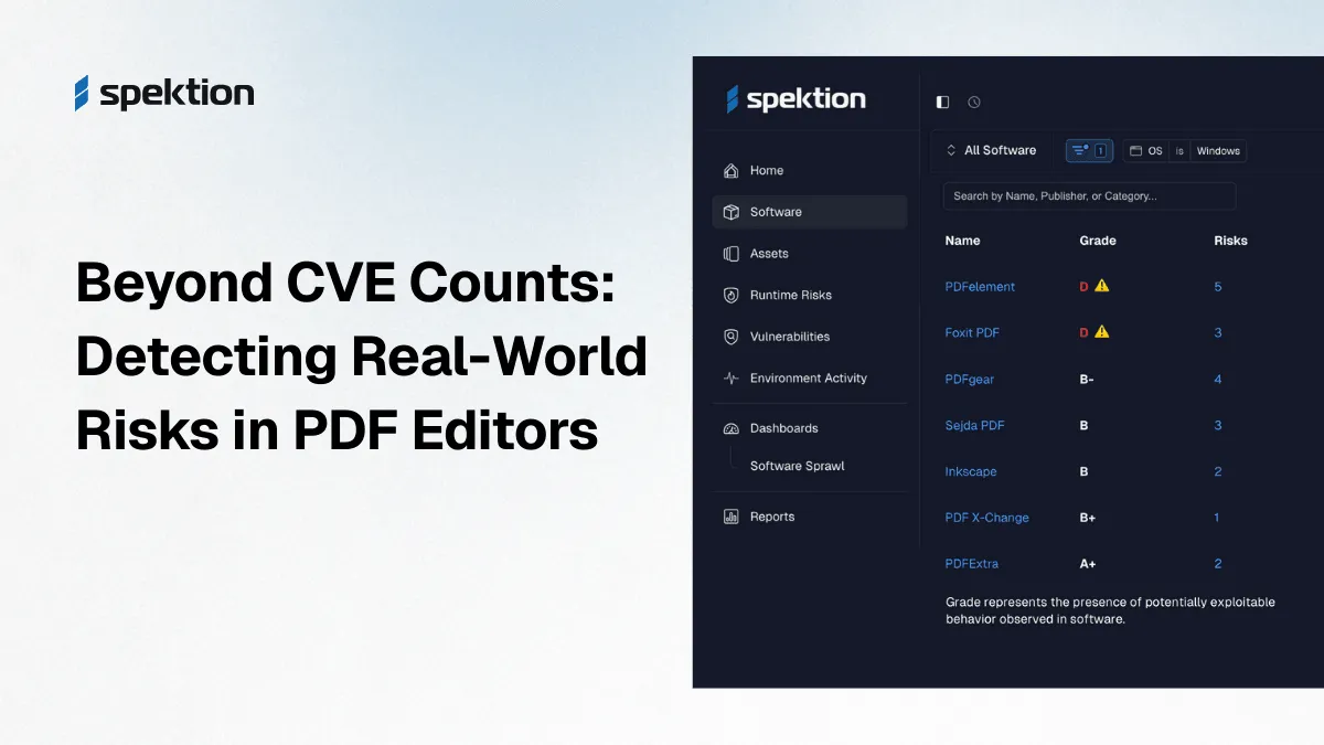 Beyond CVE Counts: Detecting Real-World Risks in PDF Editors